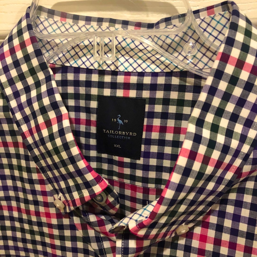 TAIlORBYRD button down xxl shirt - nwot